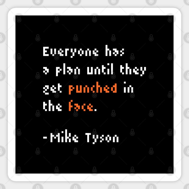 Boxing Quote MT 1 Magnet by CyberRex